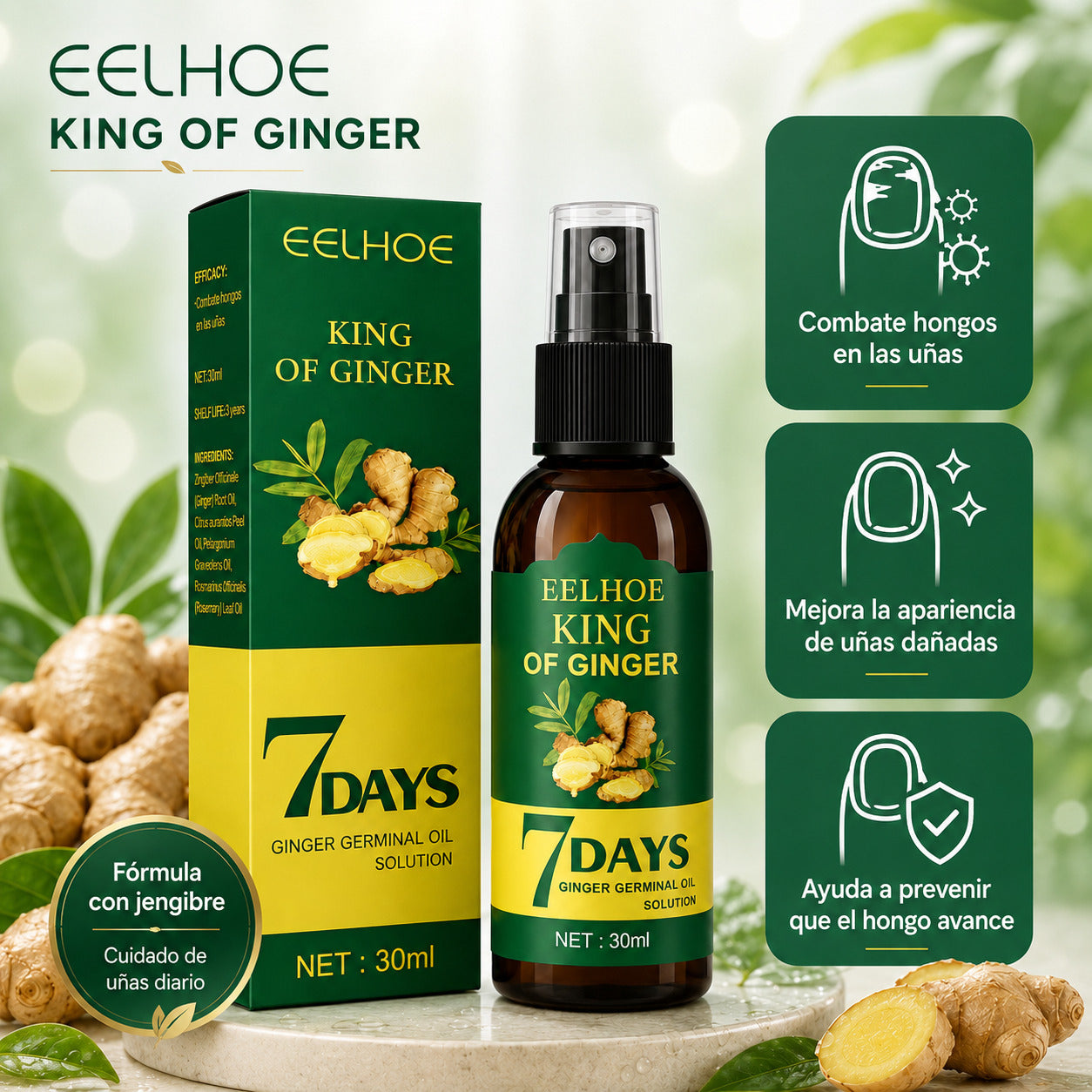 7 Days Fungus Free Nails® | Protege y elimina el hongo de tus Uñas