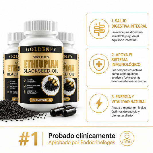 Ethiopian Black Seed Oil - Inmunidad • Digestión • Vitalidad