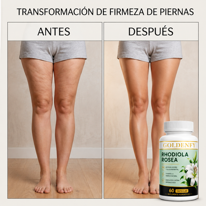 Rhodiola Rosea – Energía, Enfoque y Equilibrio Mental (60 Cápsulas)