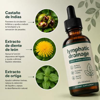 2X1 VitaLymph® - Gotas que desinflaman, drenan Grasas y Líquidos y mejoran tu energía