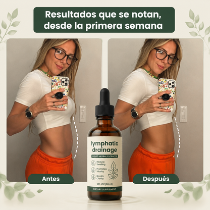 2X1 VitaLymph® - Gotas que desinflaman, drenan Grasas y Líquidos y mejoran tu energía