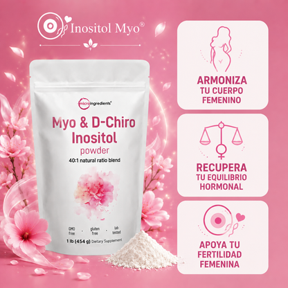 Inositol Myo & D-Chiro™ – Recupera el Control de tu Ciclo