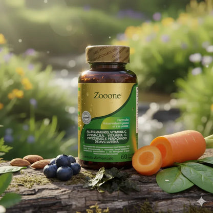 ZOOONE® 90 Caps | Nutrición ocular avanzada para ver nítido y sin fatiga todo el día